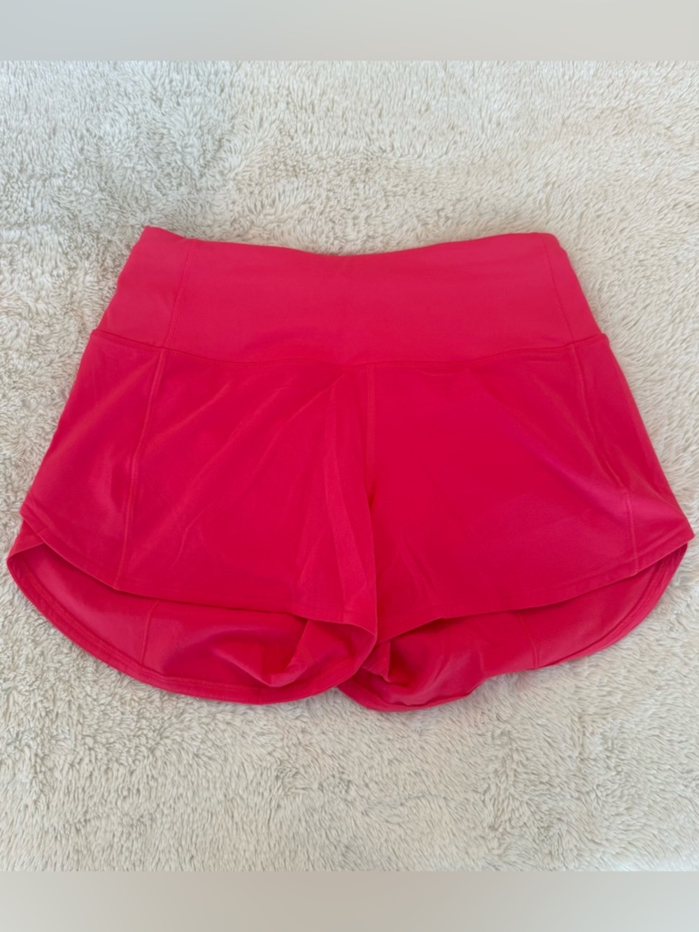 Lululemon Athletica 4.0 Bright Pink Run/Train Shorts